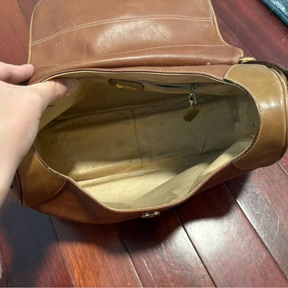 Vintage Gucci Brown Leather Shoulder Bag - Picture 16 of 16